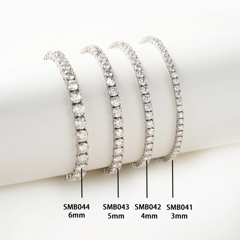 Lab Grown Diamond Gold Tennis Chain