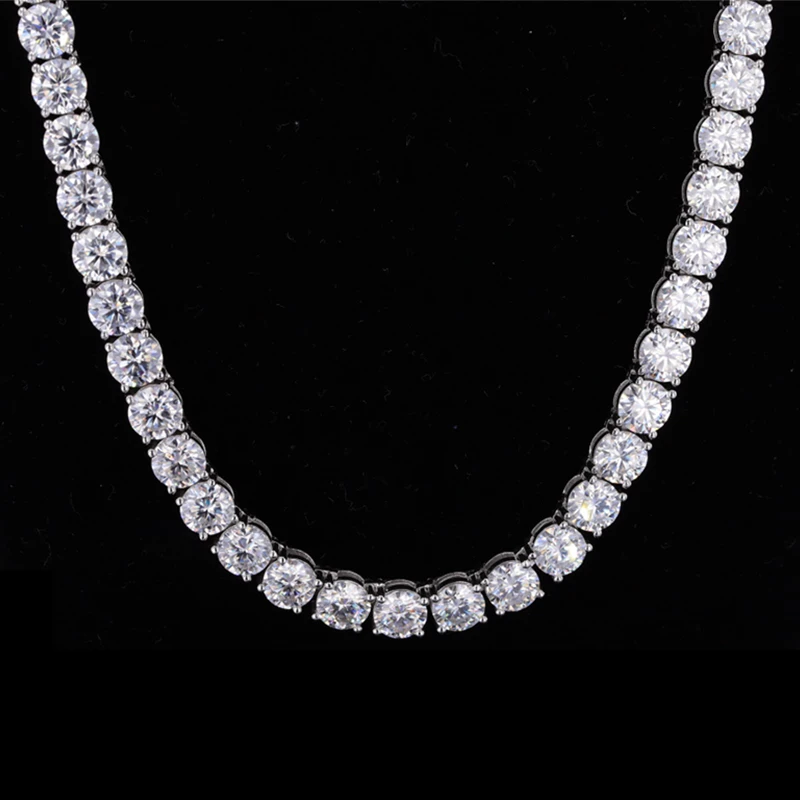 Lab Grown Diamond Gold Tennis Chain
