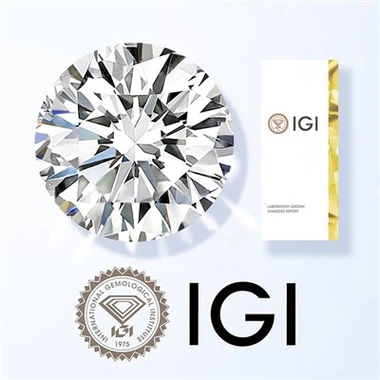 GIA IGI -gecertificeerde diamanten